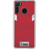 Russia Soccer Flag Galaxy A21 Clear Case